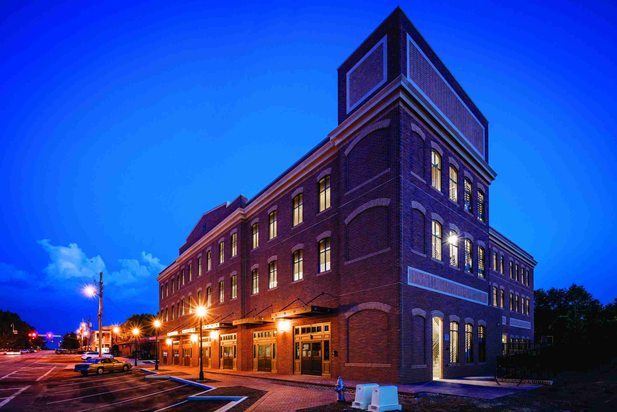 Milton Avenue Parking Deck Brick